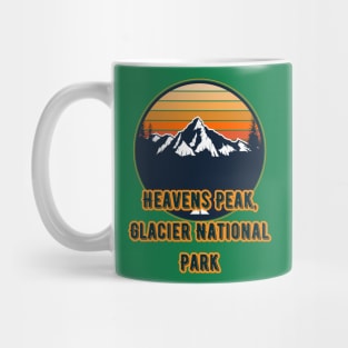 Heavens Peak, Glacier National Park Mug